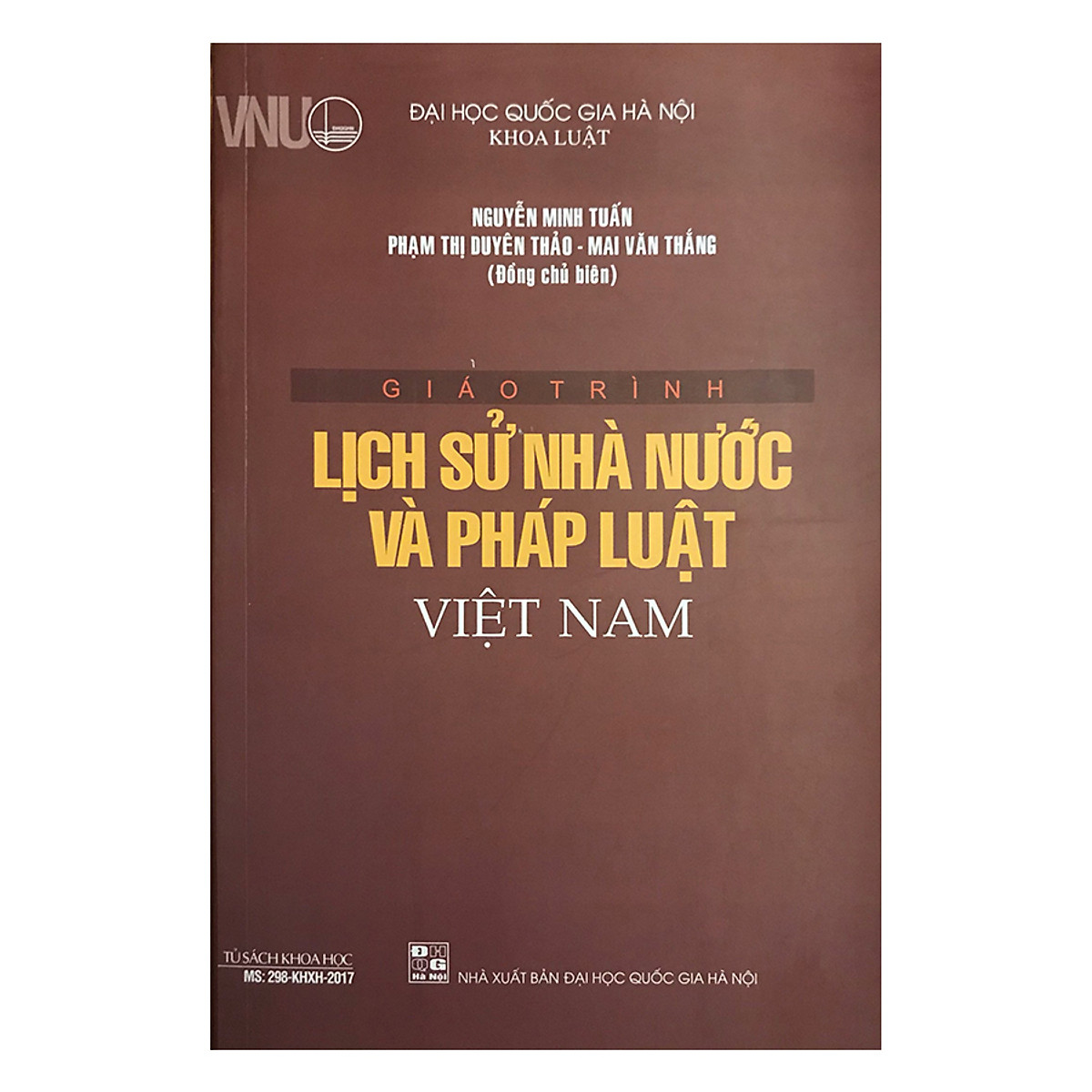 Download sách Giáo Trình Lịch Sử Nhà Nước Và Pháp Luật Việt Nam