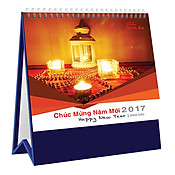 Giá Lịch Bàn Chữ A - Chốn Bình An - HT88
