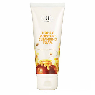 Sữa Rửa Mặt Dưỡng Trắng Tự Nhiên Từ Mật Ong Ottie Honey Moisture Cleansing Foam (150Ml)