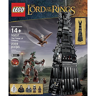 Mô Hình LEGO The Lord of The Rings Tháp Orthanc (2359 Mảnh Ghép) - 10237