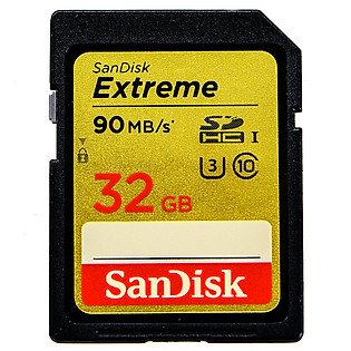 Thẻ Nhớ SDHC Extreme Sandisk 32GB 90MB/S