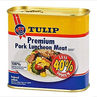 Thịt Hộp Tulip Pork Luncheon Meat 40% Less Sodium 340G