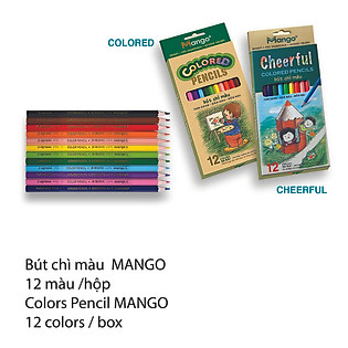 Bút Chì Màu MANGO Colored - BC12MCR