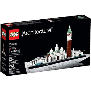 Mô Hình LEGO Architecture - Thành Phố Venice 21026 (212 Mảnh Ghép)