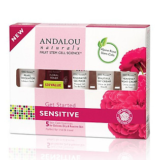 Trial Kit Andalou Naturals 1000 Roses™ Chăm Sóc Da Nhạy Cảm - 25530