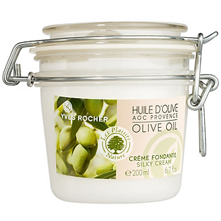 Kem Dưỡng Thể Olive Yves Rocher Silky Cream Olive Oil (200Ml) - Y101005