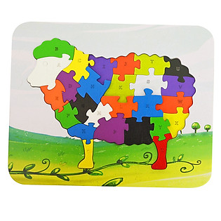 Ghép Hình Puzzle Tottosi - Cừu 303017 (26 Mảnh Ghép)