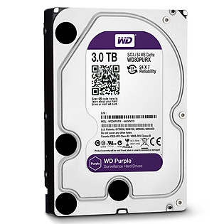Ổ Cứng Trong PC WD 3TB (64MB) 3.5″ Purple™