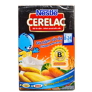 Bột Ăn Dặm Nestle Cerelac - Gà Hầm Cà Rốt (200G)