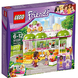 Mô Hình LEGO Friends Cửa Hàng Nước Trái Cây Heartlake - 41035