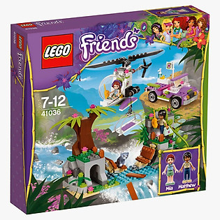 Mô Hình LEGO Friends Cứu Hộ Tại Cầu Treo - 41036