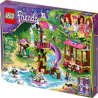 Mô Hình LEGO Friends Căn Cứ Giải Cứu Rừng Xanh (472 Mảnh Ghép) - 41038