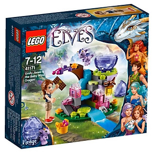 Mô Hình LEGO Elves - Emily Jones Và Tiểu Phong Long 41171 (80 Mảnh Ghép)