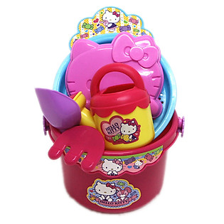 Giỏ Đồ Chơi Xúc Cát Bucket Set Hello Kitty