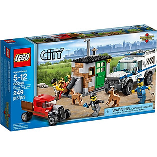 Mô Hình LEGO City Biệt Đội Khuyển Cảnh (249 Mảnh Ghép) - 60048