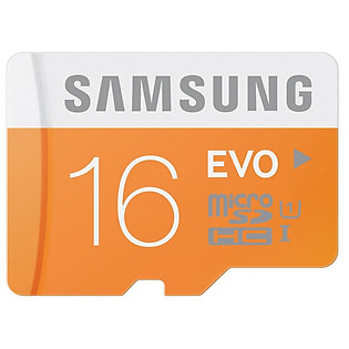 Thẻ Nhớ Micro SD Samsung Evo 16GB Class 10 - 48MB/S