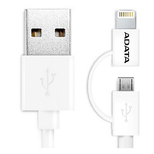 Cáp 2 In 1 Lightning & Micro USB Adata (100Cm)