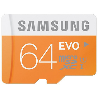 Thẻ Nhớ Micro SD Samsung Evo 64GB Class 10 - 48MB/S