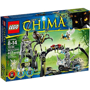 Mô Hình LEGO Legends Of Chima Hang Nhện Spinlyn - 70133