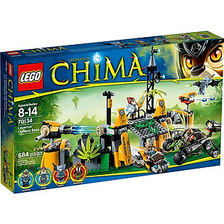 Mô Hình LEGO Legends Of Chima Căn Cứ Của Lavertus (684 Mảnh Ghép) - 70134