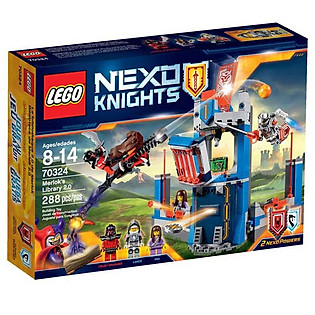 Mô Hình LEGO Nexo Knights - Thư Viện Merlok 70324 (288 Mảnh Ghép)