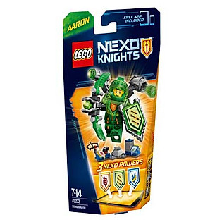 Mô Hình LEGO Nexo Knights - Hiệp Sỹ Aaron 70332 (82 Mảnh Ghép)