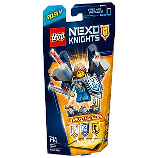 Mô Hình LEGO Nexo Knights - Hiệp Sỹ Robin 70333 (75 Mảnh Ghép)