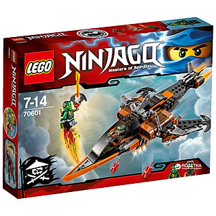 Mô Hình LEGO Ninjago - Phi Cơ Chiến Đấu Cá Mập 70601 (221 Mảnh Ghép)