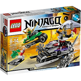 Mô Hình LEGO Ninjago Người Máy Tấn Công (207 Mảnh Ghép) - 70722