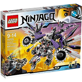 Mô Hình LEGO Ninjago - Rồng Máy Nindroid 70725 (691 Mảnh Ghép)