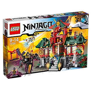 Mô Hình LEGO Ninjago Trận Chiến Tại Thành Phố Máy Móc (1223 Mảnh Ghép) - 70728