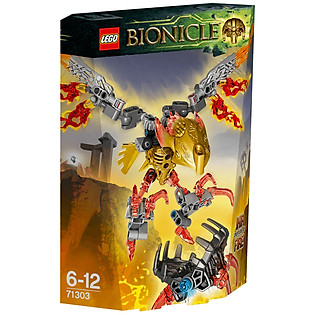 Mô Hình LEGO Bionicle - Ikir - Sinh Vật Lửa 71303 (77 Mảnh Ghép)