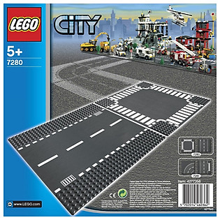 Mô Hình Lego City - Đường Thẳng Và Giao Lộ 7280 (2 Mảnh Ghép)