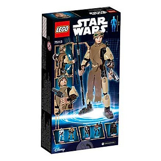 Mô Hình LEGO Constraction Star Wars - Nhân Vật Rey 75113 (84 Mảnh Ghép)