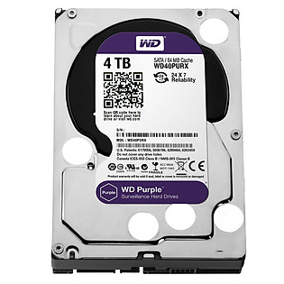 Ổ Cứng Trong PC WD 4TB (64MB) 3.5″ Purple™