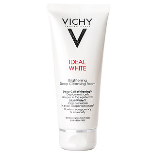 Sữa Rửa Mặt Tạo Bọt Dưỡng Trắng Da Vichy Ideal White Brightening Deep Cleansing Foam - 100703019 - M9440600 (100Ml)