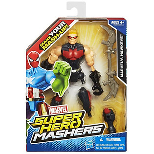 Mô Hình Super Hero Mashers - Hawkeye Phiên Bản Kết Hợp A6826/A6825