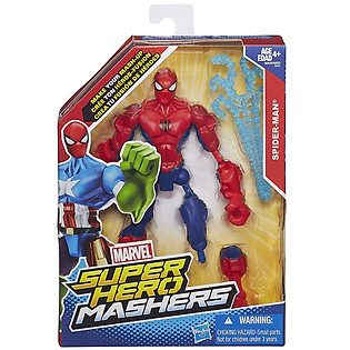 Mô Hình Super Hero Mashers - Spiderman Phiên Bản Kết Hợp A6829/A6825