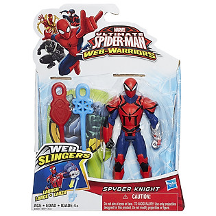 Mô Hình Spiderman - Người Nhện Kỵ Sĩ Phóng Phi Tiêu B2604/B0571