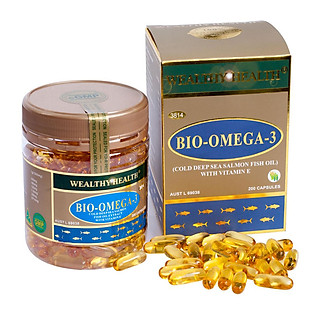 Thực Phẩm Chức Năng Viên Uống Dầu Cá Bio-Omega3 - GIC (200 Viên)