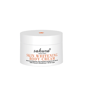 Kem Dưỡng Trắng Da Toàn Thân Sakura Skin Whitening Body Cream L-Glutathione Body Cream (200G)