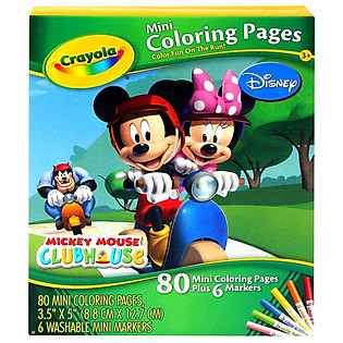 Bộ Bút Giấy Tô Màu Hình Nhân Vật Crayola - 044336L000