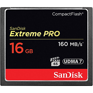 Thẻ Nhớ CF Extreme Pro 1067X  Sandisk 16GB - 160MB/S