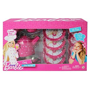 Bộ Ấm Trà 14 Món Champion Barbie Đáng Yêu CH10700-BB