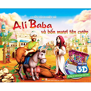 Cuốn Sách Diệu Kì 3D - Ali Baba Và Bốn Mươi Tên Cướp (Không Âm Thanh)