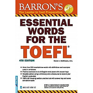Essential Words For The TOEFL (4Th Edition)