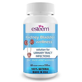 Thực Phẩm Chức Năng Viên Giúp Điều Trị Nhiễm Trùng Đường Tiết Niệu Esteem Kidney Bladder Wellness (Hộp 60 Viên )