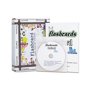 Flashcard 3240 Từ Vựng Hay Được Kiểm Tra Trong Bài Thi Toiec Kèm DVD Và Sách Hướng Dẫn (FD08)
