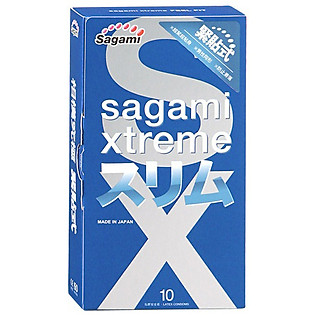 Bao Cao Su Sagami Xtreme Feel Fit - Hộp 10 Bao