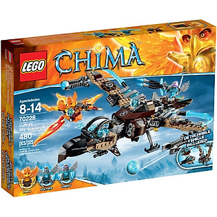 Mô Hình LEGO Legend Of Chima - Biệt Đội Không Kích Kền Kền 70228